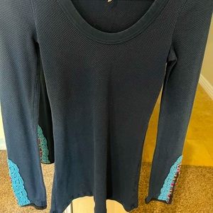 Free People Long Sleeve Thermal Top